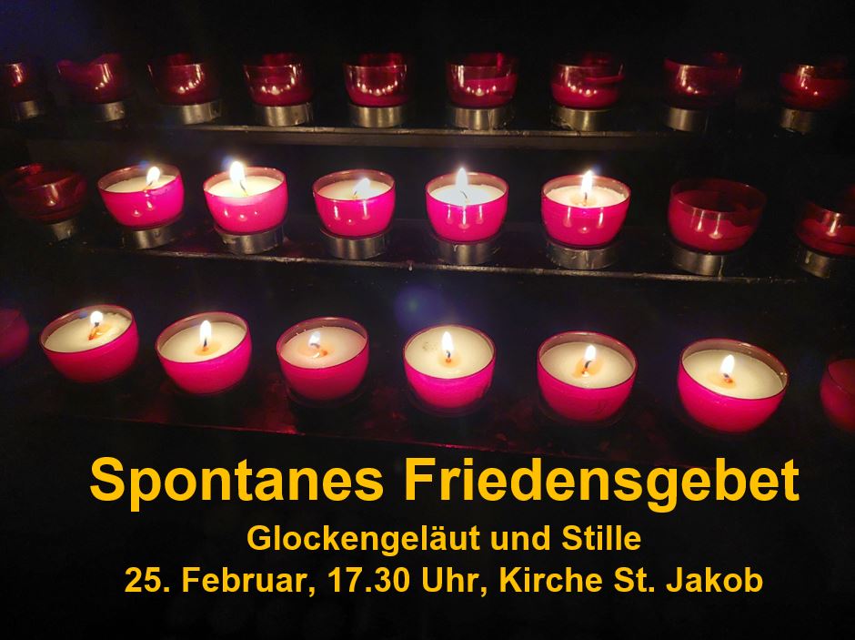 Spontanes Friedensgebet